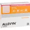 ALLEVYN AG Gentle Border 10x10 cm wound association, 10 pcs