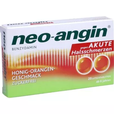 NEO-ANGIN Benzydamine acute neck pain. Honig-oran., 20 pcs