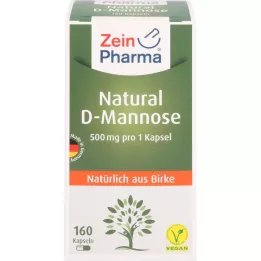 NATURAL D-Mannose 500 mg capsules, 160 pcs