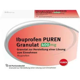 IBUPROFEN PUREN Granulate 400 mg z.Her.e.Lsg.z.Ein., 20 pcs