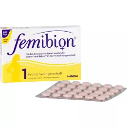 FEMIBION Pregnancy 1 D3+800 μg folate or iodine, 60 pcs