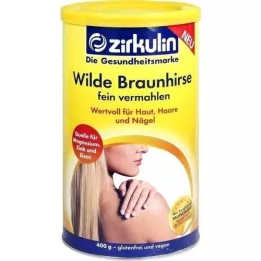 ZIRKULIN Wild Brown Millet Powder, 400g