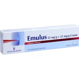 EMULUS 25mg/g + 25mg/g Cream, 30g