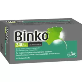 BINKO 240 mg film -coated tablets, 60 pcs
