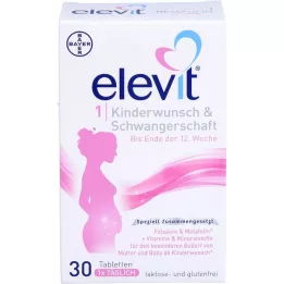 ELEVIT 1 desire to have children &amp; pregnancy tablets, 30 pcs