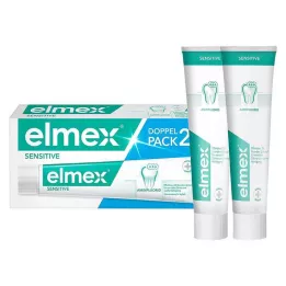 ELMEX SENSITIVE Toothpaste Twin Pack, 2X75ml