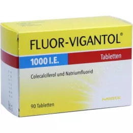 FLUOR VIGANTOL 1,000 IU tablets, 90 pcs