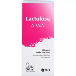 LACTULOSE AIWA 670 mg/ml solution to take, 500 ml