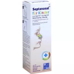 SEPTANASAL For children 0.5 mg/ml + 50 mg/ml nasens., 10 ml