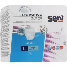 SENI Active super incontinence slip once l, 10 pcs