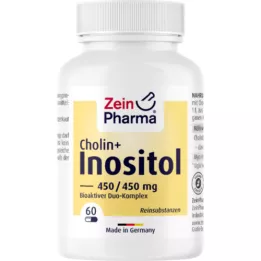 CHOLIN-INOSITOL 450/450 mg per veg.kapseln, 60 pcs