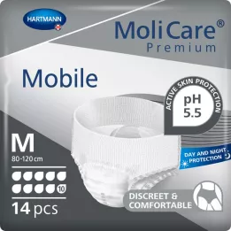 MOLICARE Premium Mobile 10 drops size M, 14 pcs