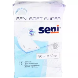 SENI Soft super bed protection pad 90x60 cm, 5 pcs