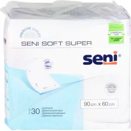 SENI Soft super bed protection pad 90x60 cm, 30 pcs