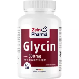 GLYCIN 500 mg in VEG.HPMC capsules Zeinpharma, 120 pcs