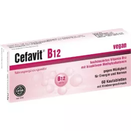 CEFAVIT B12 chewing tablets, 60 pcs