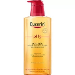EUCERIN pH5 shower oil for sensitive skin with pump, 400 ml