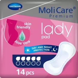 MOLICARE Premium Lady Pad 5 drops, 14 pcs