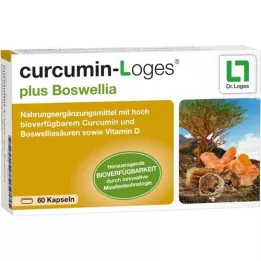 CURCUMIN-LOGES Plus Boswellia Kapseln, 60 pcs