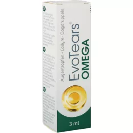 EVOTEARS Omega eye drops, 3 ml