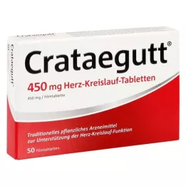 CRATAEGUTT 450 mg cardiovascular tablets, 50 pcs