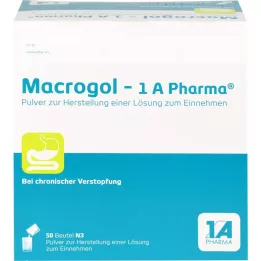 MACROGOL-1a pharma plv.z.Her.e.lsg.z.Zein, 50 pcs