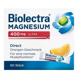 BIOLECTRA Magnesium 400 mg ultra Direct Orange, 60 pcs
