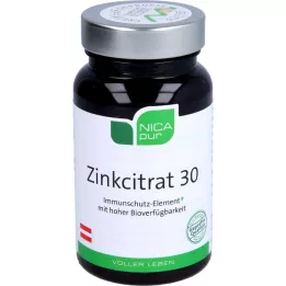 NICAPUR zinc citrate 30 capsules, 60 pcs