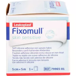 FIXOMULL Skin sensitive 5 cmx5 m, 1 pcs