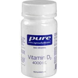 PURE ENCAPSULATIONS Vitamin D3 4000 I.E. Kapseln, 30 pcs