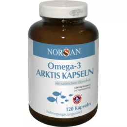 NORSAN Omega-3 Arctic Capsules, 120 pcs