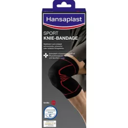 HANSAPLAST Sport Knie-Bandage Gr.M, 1 pcs