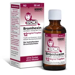 BROMHEXIN Hermes Medicines 12 mg/ml drops, 50 ml