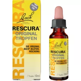 BACHBLÜTEN Original Rescura drops alcohol -free, 10 ml