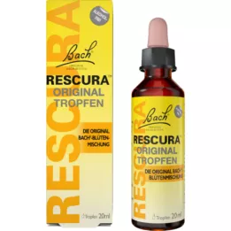 BACHBLÜTEN Original Rescura drops alcohol -free, 20 ml