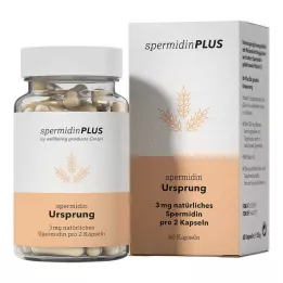 SPERMIDINPLUS origin capsules, 60 pcs