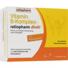 VITAMIN B-complexratiopharm Direct powder, 20 pcs