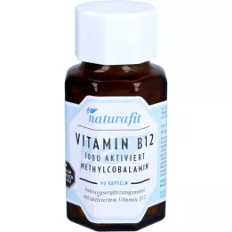 NATURAFIT Vitamin B12 1000 μg activated capsules, 90 pcs