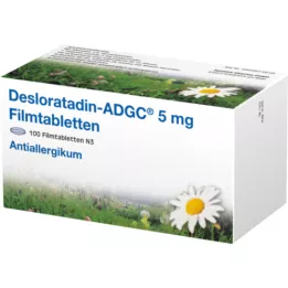 DESLORATADIN-ADGC 5 mg film -coated tablets, 100 pcs