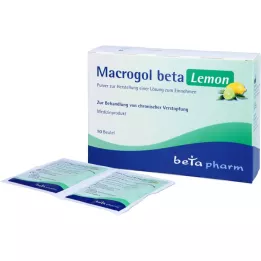MACROGOL beta Lemon Plv.z.Her.e.Lsg.z.Ingest, 10 pcs