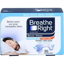 BESSER Breathe Breathe Right Nasenpfl. Normal Trans., 30 pcs