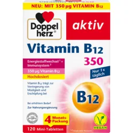 DOPPELHERZ Vitamin B12 350 tablets, 120 pcs