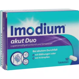 IMODIUM Acute duo 2 mg/125 mg tablets, 12 pcs