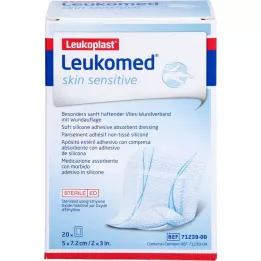 LEUKOMED Skin sensitive sterile 5x7.2 cm, 20 pcs