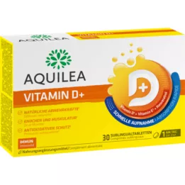 AQUILEA Vitamin D+ tablets, 30 pcs