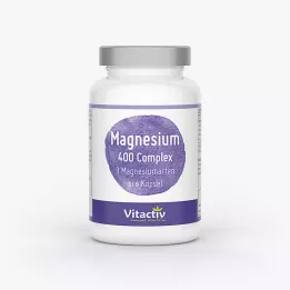 MAGNESIUM 400 mg Complex Capsules, 120 pcs