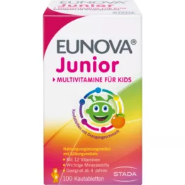 EUNOVA Junior chewing tablets M.Orang flavor, 100 pcs