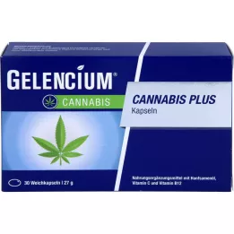 GELENCIUM Cannabis Plus capsules, 30 pcs