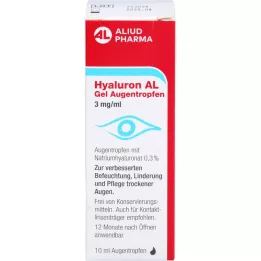 HYALURON AL Gel eye drops 3 mg/ml, 1x10 ml