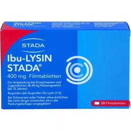 IBU-LYSIN STADA 400 mg film-coated tablets, 20 pcs
